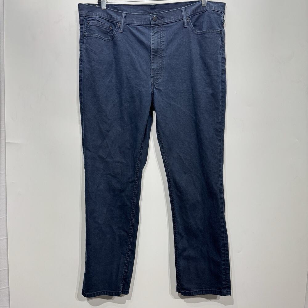 Levi's Men's 541 Athletic Fit Jeans Sz 42x32 Blue Dark Wash Stretch 5-Pocket